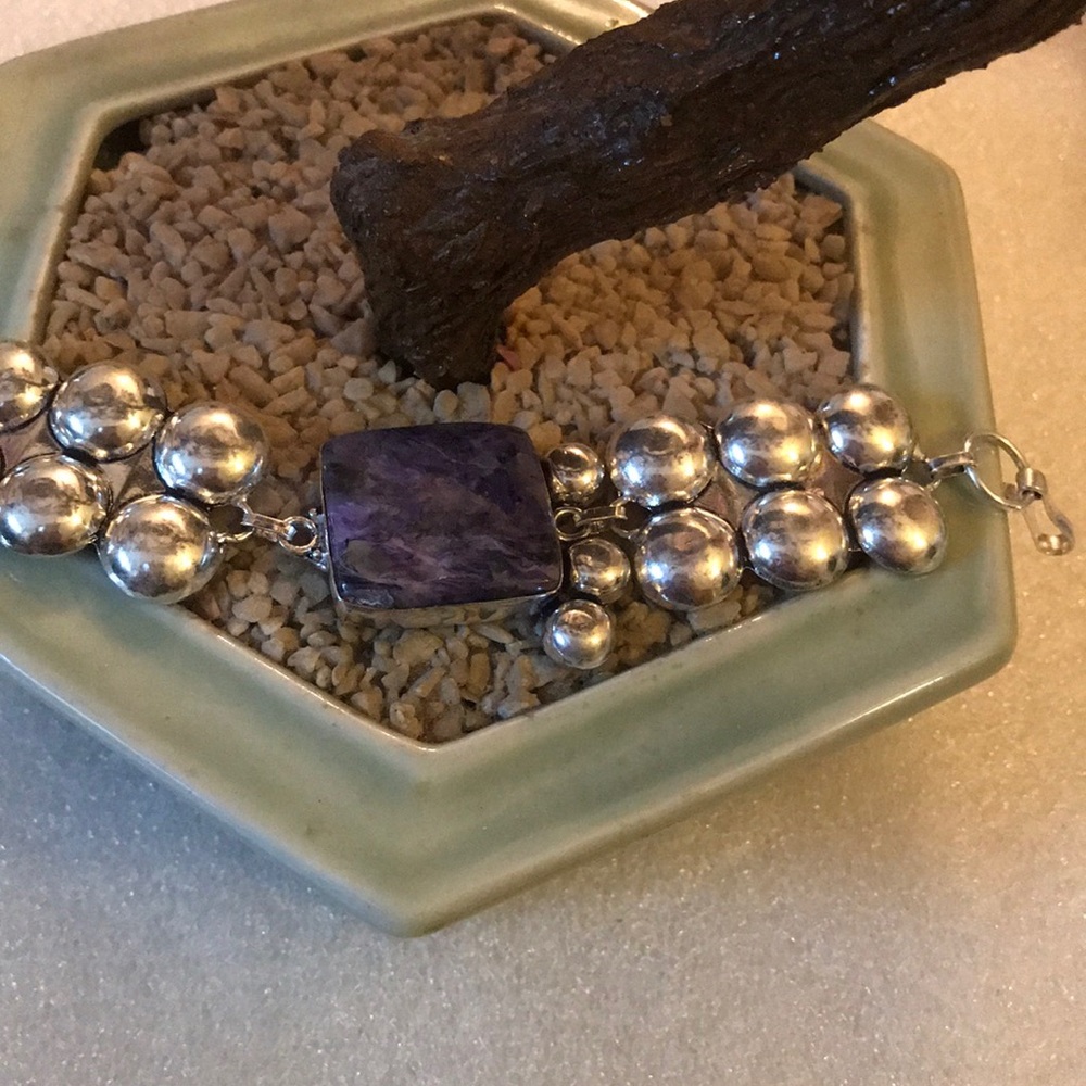 Vintage 925 Russian chariots bracelet